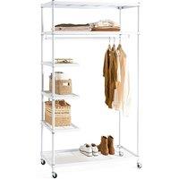 Fozzo Single Rail Portable Wardrobe