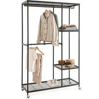 Fozzo 2-Rail Portable Wardrobe Unit