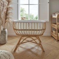 Aria Rattan Crib