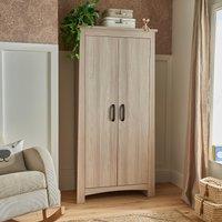 Isla 2 Door Nursery Ash Wardrobe