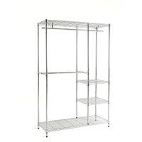 Fozzo 2-Rail 4-Shelf Wardrobe Unit