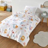 Mermaid Polycotton Bed Set with Rectangular Pillowcase