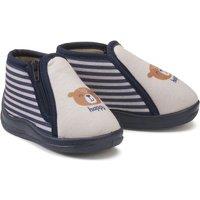 Kids Zipped Slippers