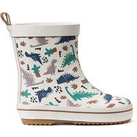 Kids' Dinosaur Print Wellies