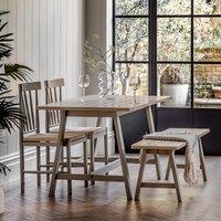 Ende Shaker-Style Farmhouse Trestle Table (Seats 4)