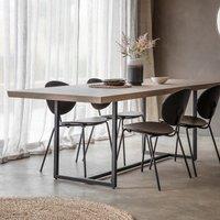 Sirsa Industrial Dining Table (Seats 8)