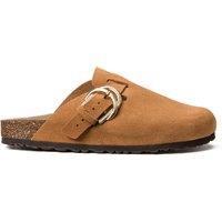 Suede Clog Mules