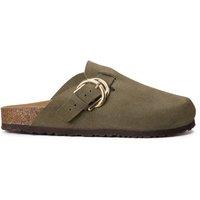Suede Clog Mules