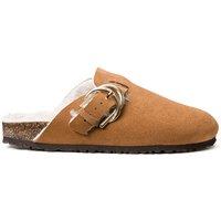Suede Clog Mules