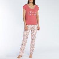 Histoire Cotton Jersey Pyjamas with Short Sleeves