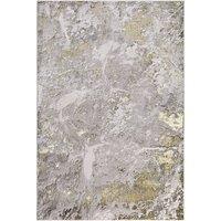 Distressed Lux Metallic Rug