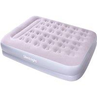 King Flock Airbed with Electric Pump in Grey