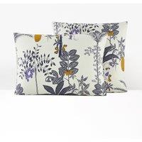 Kampong Jungle 100% Cotton Satin 300 Thread Count Pillowcase