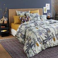 Kampong Tropical 100% Cotton Satin 300 Thread Count Duvet Cover