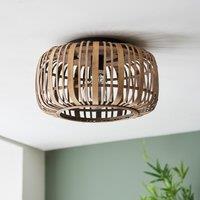 Millie Bamboo Cage Ceiling Light