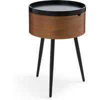 Orteo Walnut Veneer Bedside Table