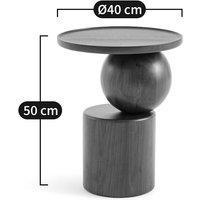 Stigido Solid Walnut Side Table