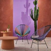 Selya Woven Resin Garden Armchair