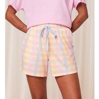 Mix & Match Checked Shorts in Cotton