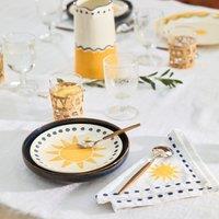 Olympe Patterned Earthenware Carafe