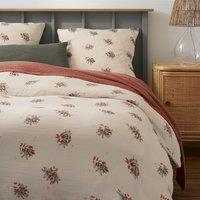 Monceaux Floral 100% Cotton Muslin Duvet Cover