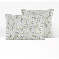 Belloy Floral 100% Cotton Percale 200 Thread Count Pillowcase