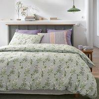 Belloy Floral 100% Cotton Percale 200 Thread Count Duvet Cover