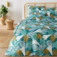 Alegrio Jungle 100% Cotton Bed Set with Square Pillowcase