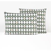 Ernesto Geometric 50% Recycled Cotton Pillowcase