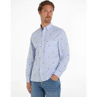 Cotton Woven Embroidered Shirt