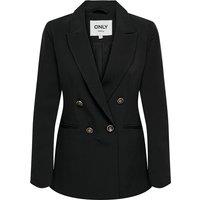 Straight Fit Buttoned Blazer