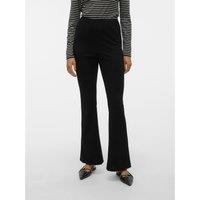 High Waist Flared Trousers