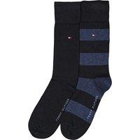 Pack of 2 Pairs of Crew Socks in Cotton Mix