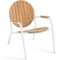 Chassagne Solid Teak & Aluminium Garden Armchair