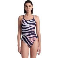 Multi Stripes Recycled Pool Swimsuit