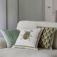 Kheper Beetle 100% Recycled Cotton 40 x 40cm Cushion Cover