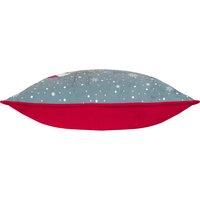 Christmas Dogs Piped Cushion