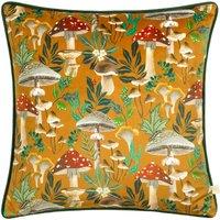 Wild Garden Mushroom Repeat Cushion