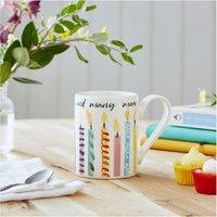 Mug Meirion Happy Birthday Candles Mug