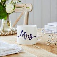 Mug Meirion Blue & White Mrs Mug