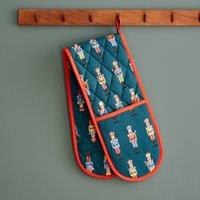 Christmas Nutcracker Double Oven Glove