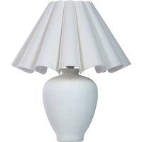 Sandy Scallop Shade Table Lamp