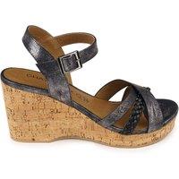 Tang Wedge Sandals with Cork Sole
