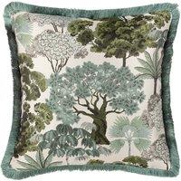 Woodlands Floral Jacquard Cushion