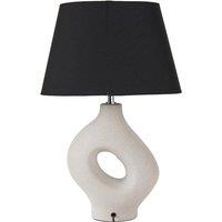 Monochrome Organic Ceramic Table Lamp