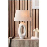 Organic Tall Ceramic Table Lamp