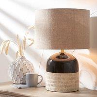 Liana Stoneware Table Lamp