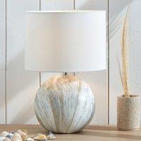 Stone Effect Ceramic Table Lamp