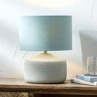 Celadon Scratch Texture Ceramic Table Lamp