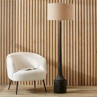 Mila Wood Tall Neck Floor Lamp Base